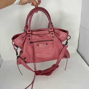 BALENCIAGA Motocross Classic City Bag